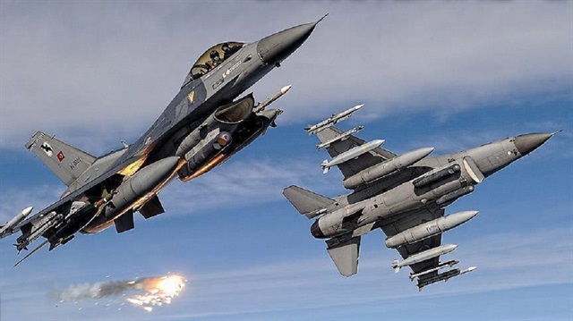TSK'dan PKK'ya hava harekatı