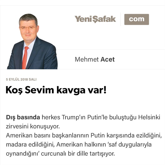 Koş Sevim kavga var!