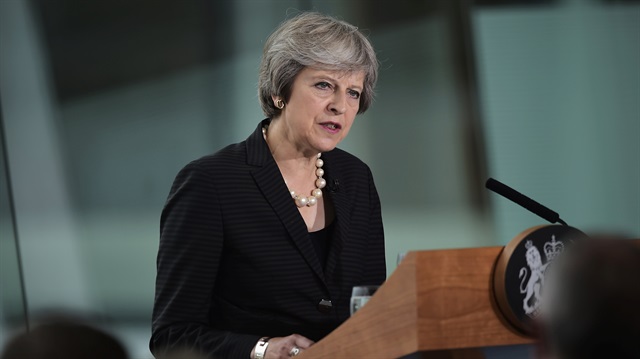 Britain's Prime Minister Theresa May