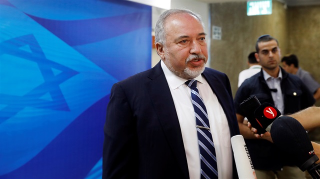 Israeli Defence Minister Avigdor Lieberman