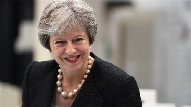 File photo: Britain's Prime Minister Theresa May 