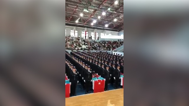 POMEM mezuniyet törenine Diriliş damgası