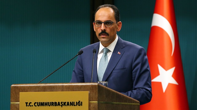 Turkish Presidential spokesman İbrahim Kalın