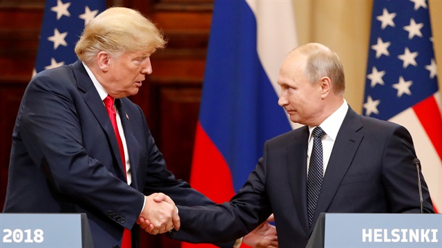 U.S. President Donald Trump and Russian President Vladimir Putin 