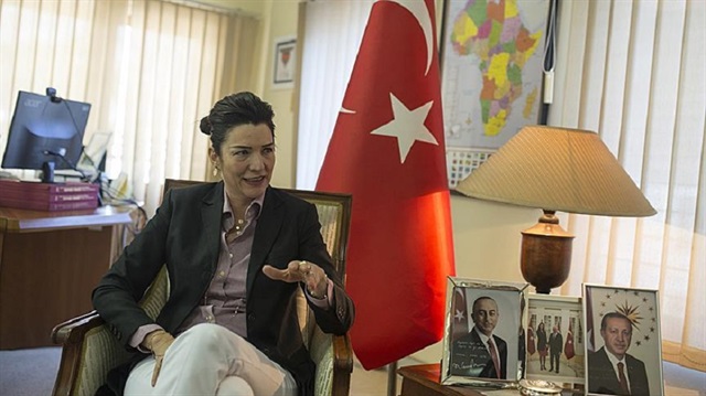 Turkey's ambassador to South Africa Elif Çomoğlu Ülgen