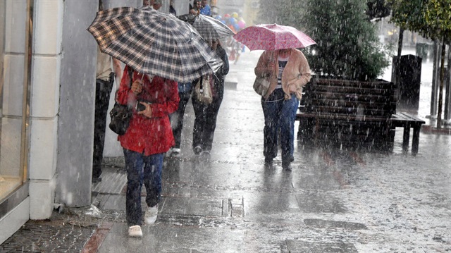 Meteoroloji Genel Müdürlüğü'nden sağanak yağış uyarısı