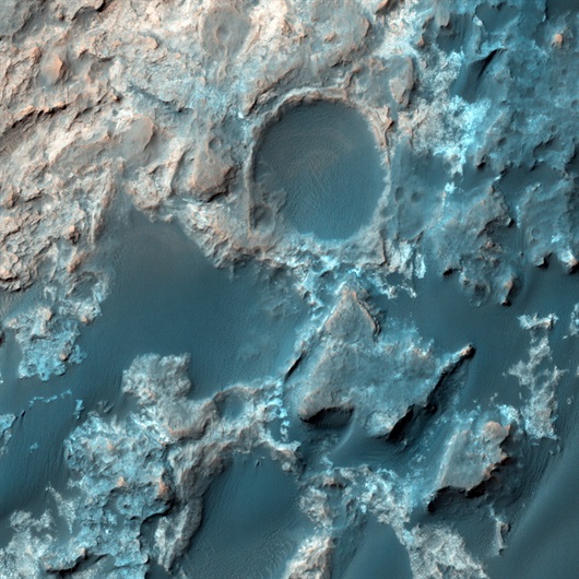 Mars yüzeyinde su gölü bulundu