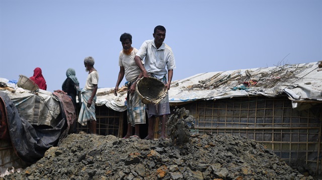 Rohingya refugees camps relocated for landslide risk in Bangladesh