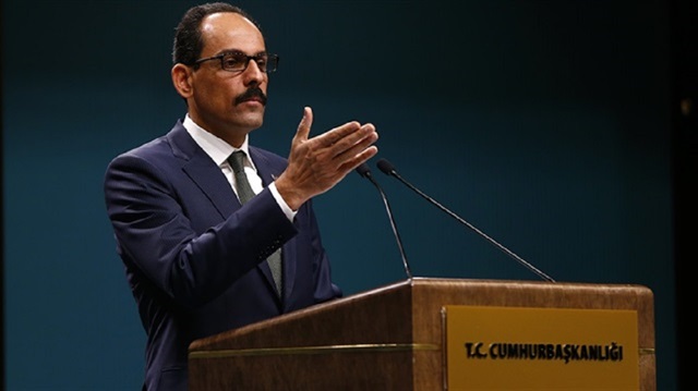 Turkey's Presidential Spokesman İbrahim Kalın