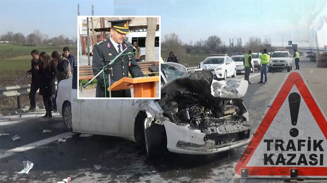 Karaman İl Jandarma Komutan Yardımcısı Jandarma Yarbay Alper Durmaz geçirdiği kazada hayatını kaybetti. Arşiv