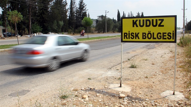 Sağlık ekipleri tarafından kuduz vakasına rastlanılan bölge karantinaya alındı.