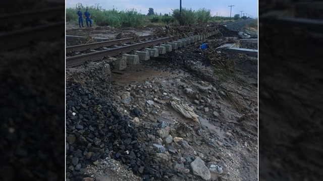 Tekirdağ'da yaşanan facianın aynısının Aydın'da meydana gelmesini makinistin dikkati önledi.