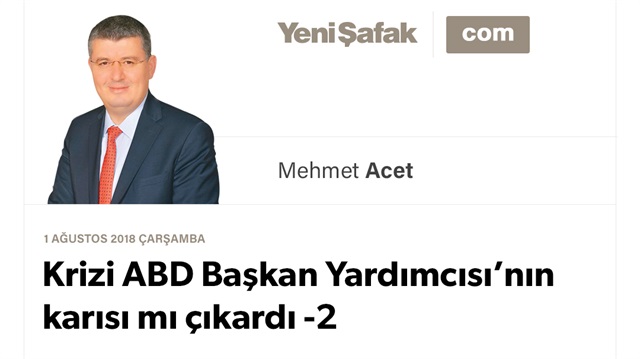 Krizi ABD Başkan Yardımcısı’nın karısı mı çıkardı -2