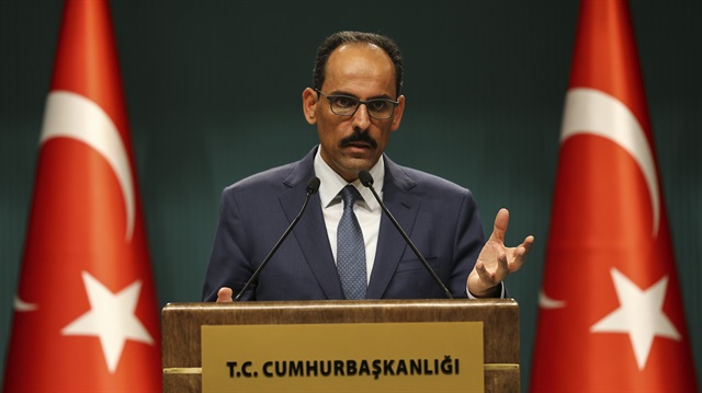 Turkish Presidential spokesman Ibrahim Kalın

