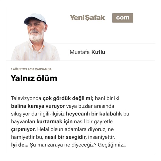 Yalnız ölüm