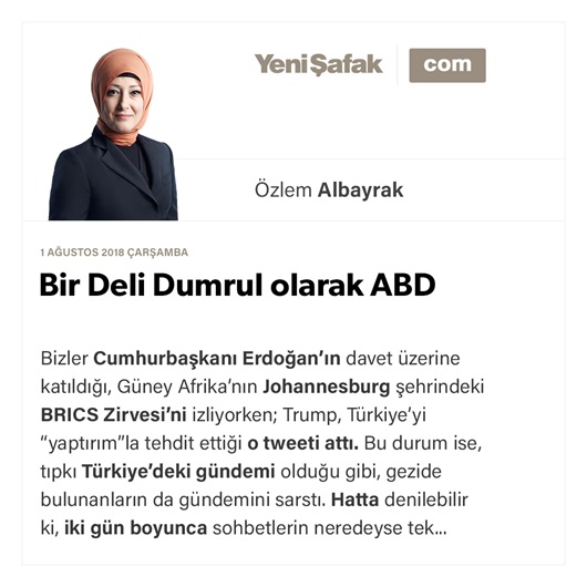 Bir Deli Dumrul olarak ABD