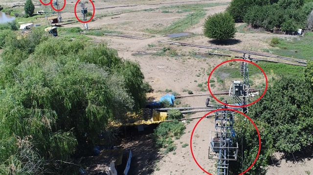 Kaçak elektrik kullanımı drone ile havadan tespit ediliyor.
