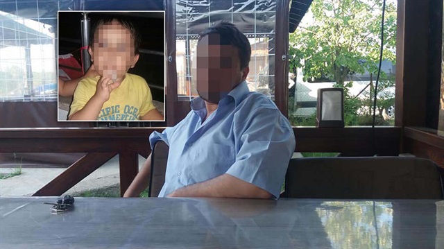 İhsan A., sigara içirdiği yeğeninin fotoğrafını sosyal medyadan paylaştı.