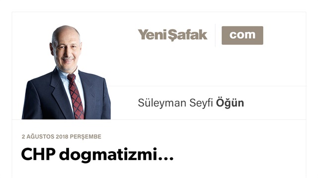 CHP dogmatizmi…