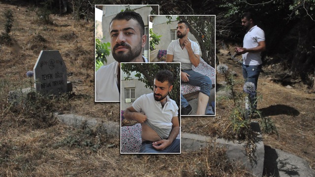 Batman'da yaşayan Ergün Tiryaki, 25 yıl önce henüz 7 aylıkken PKK'nın sadırısına uğramıştı.