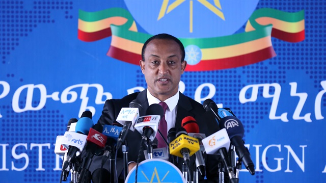 Ethiopian Foreign Affairs spokesperson Meles Alem 