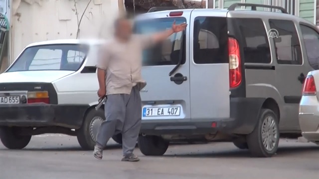 Çevreye rastgele ateş açan kişi böyle etkisiz hale getirildi