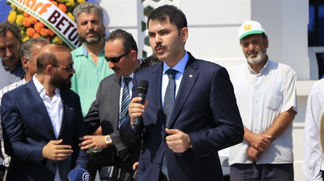 Çevre ve Şehircilik Bakanı Murat Kurum