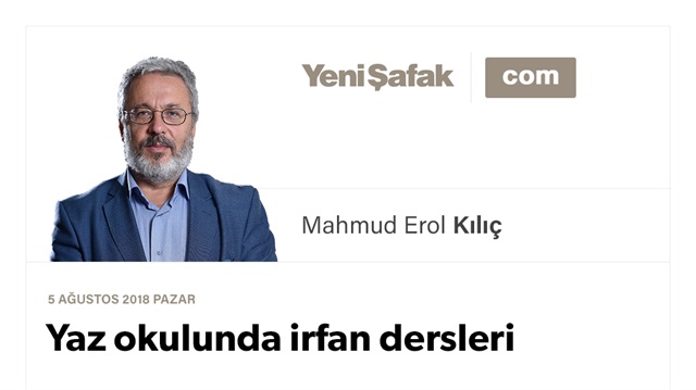 Yaz okulunda irfan dersleri