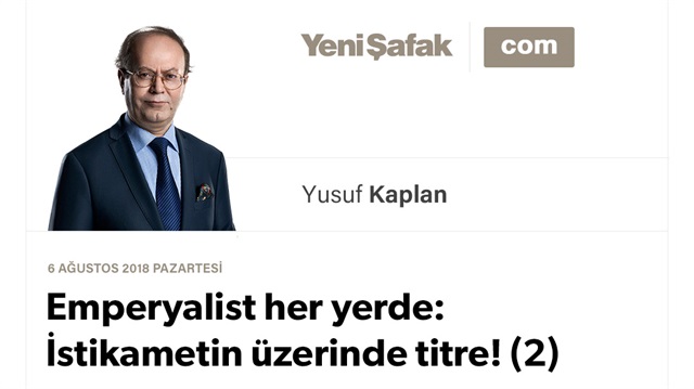 Emperyalist her yerde: İstikametin üzerinde titre! (2)