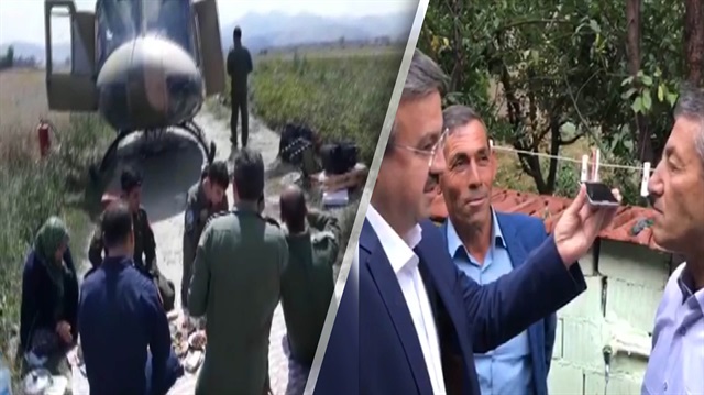 Askerlere yer sofrası kuran aileye Bakan Soyludan özel teşekkür