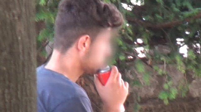 Gezi Parkı’nda çakmak gazı çeken genç kendinden geçti
