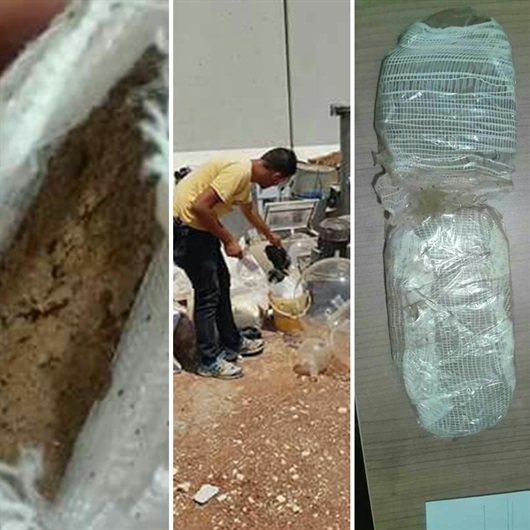 Afrin'de uyuşturucu fabrikası