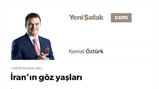 İran’ın göz yaşları