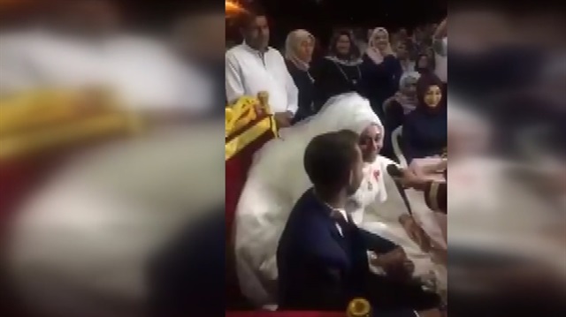 Gelin kelime oyunu yapınca nikah kıyılamadı