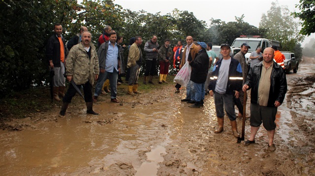 Ordu'daki sel 100 mahallede hasara neden oldu
