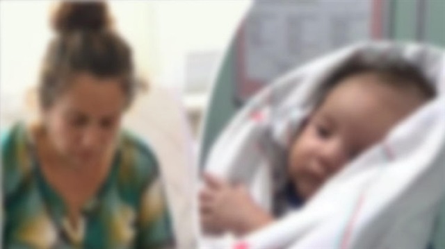 Adıyaman'da bir kadın 3 aylık bebeği süs havuzunda boğmaya çalışırken yakalandı.