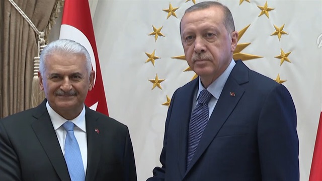 Cumhurbaşkanı Erdoğan, TBMM Başkanı Yıldırım ile görüştü
