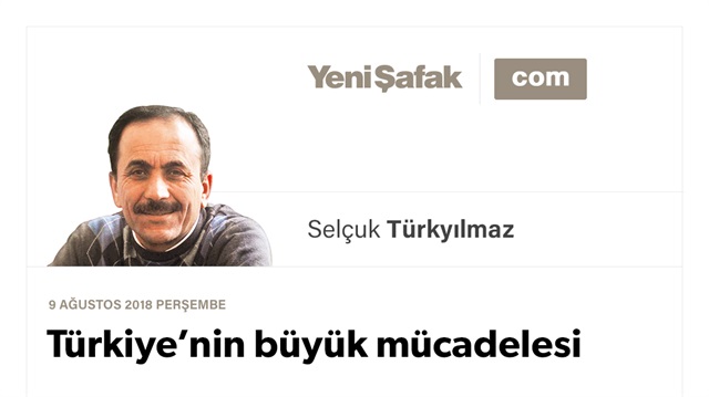 Türkiye’nin büyük mücadelesi