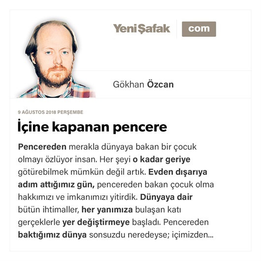 İçine kapanan pencere