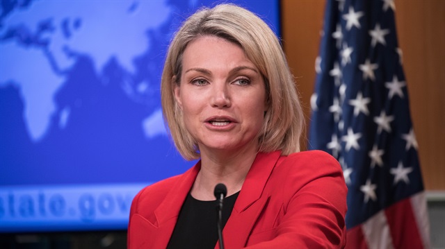 ABD Dışişleri Bakanlığı sözcüsü Heather Nauert