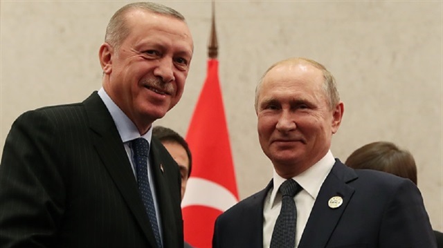 Turkish President Recep Tayyip Erdoğan and his Russian counterpart Vladimir Putin