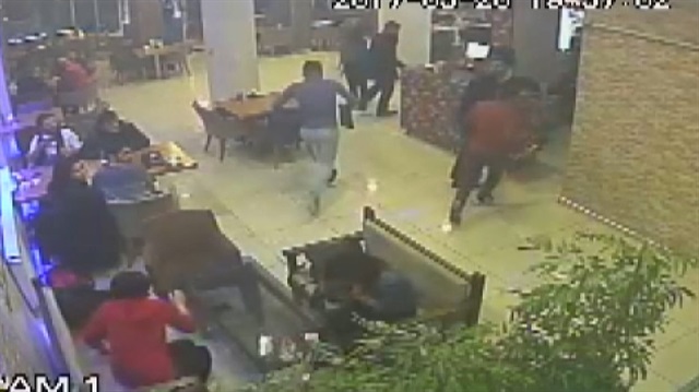 Dört kişinin öldüğü çatışma kamerada