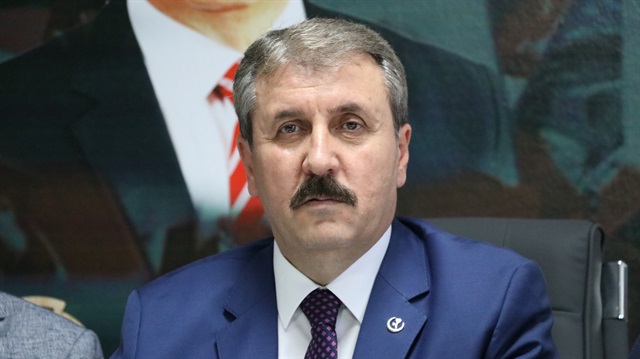 Büyük Birlik Partisi Genel Başkanı Mustafa Destici
