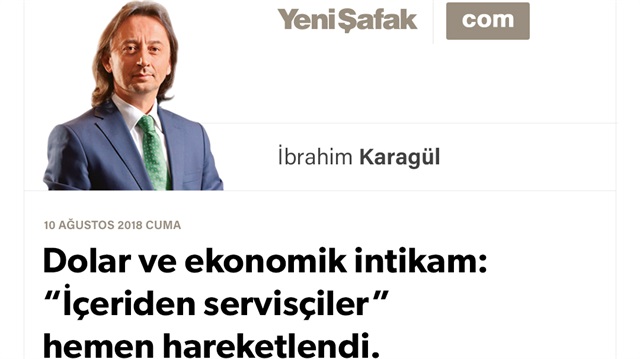 Dolar ve ekonomik intikam: “İçeriden servisçiler” hemen hareketlendi. En ahlâksız saldırı türü bu!