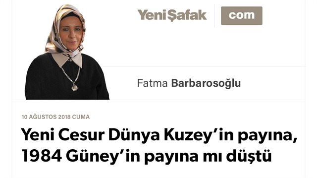 Yeni Cesur Dünya Kuzey’in payına, 1984 Güney’in payına mı düştü?