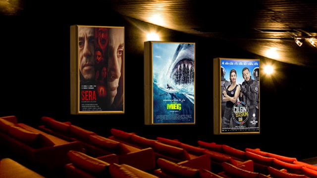 Bugün 3'ü yerli olmak üzere toplam 10 film vizyona girdi.