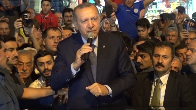 Başkan Erdoğan ‘Onların dolarları varsa bizim de halkımız var, Allahımız var’