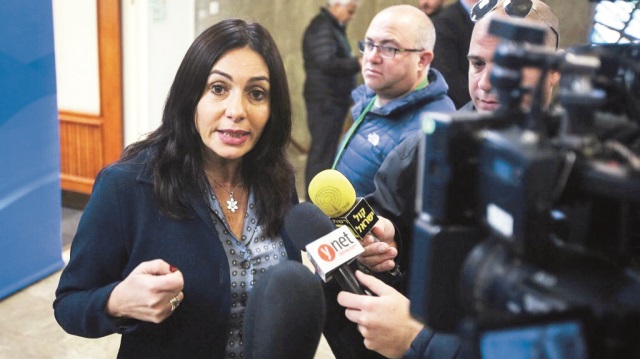 İsrail Kültür ve Spor Bakanı Miri Regev