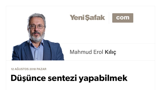 Düşünce sentezi yapabilmek