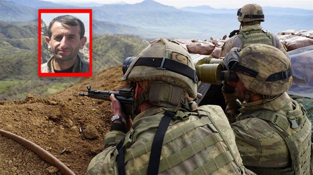 PKK'nın yeni Dersim saha sorumlusu olan ve kırmızı kategoride bulunan terörist öldürüldü.